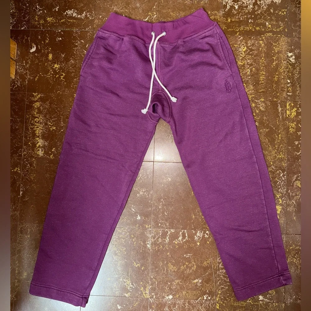 🌟NWOT🌟FP Movement Dark Purple Final Call Sweatpants Size S - Picture 2 of 6